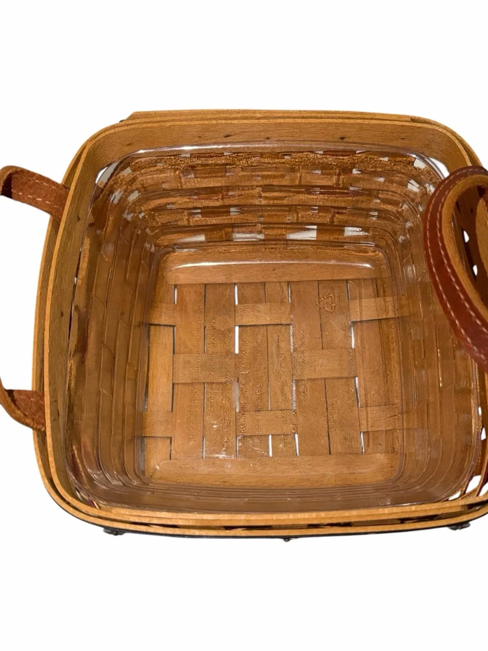 VINTAGE Longaberger Proudly American Basket with Lid